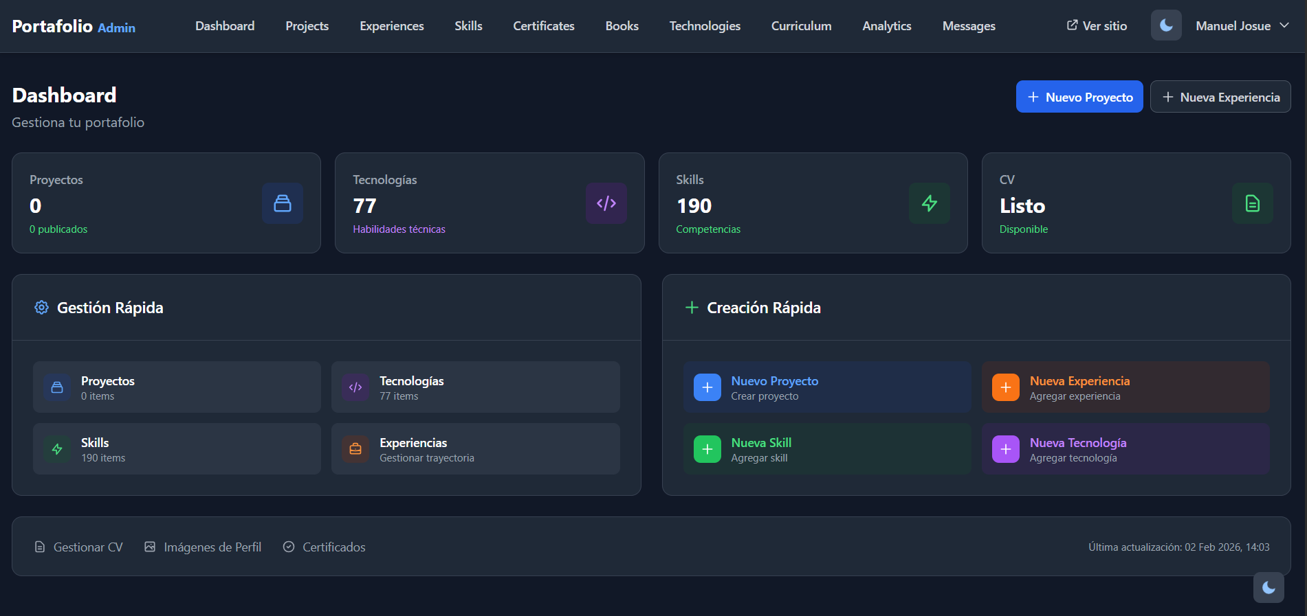 Manuel Dev Portfolio - Imagen 2