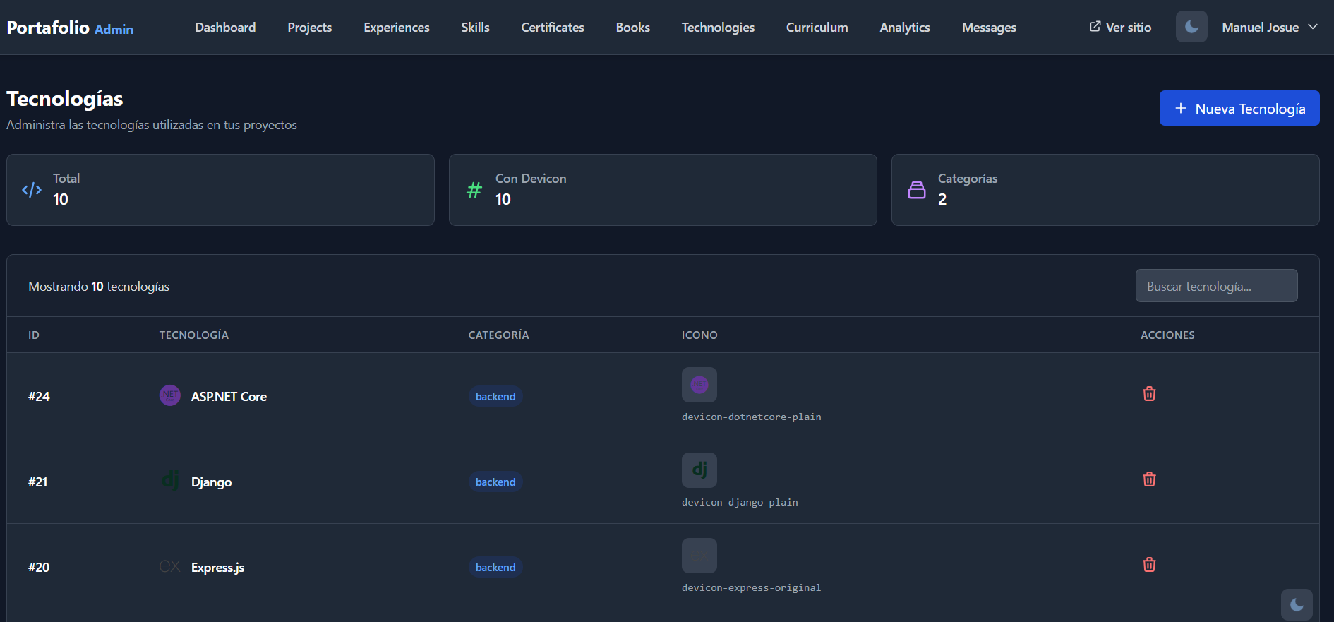 Manuel Dev Portfolio - Imagen 6